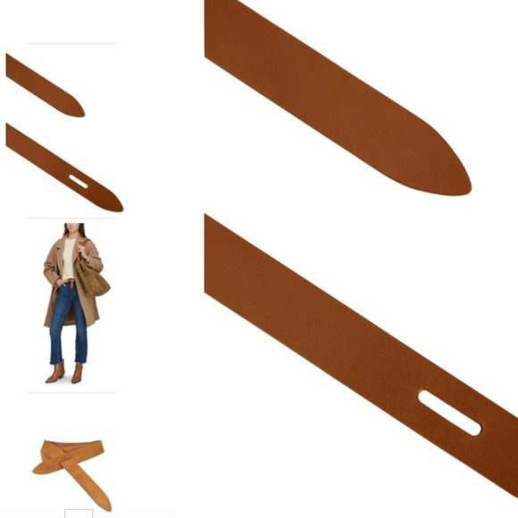 *SOLD* NWT Isabel Marant Lecce Suede Belt - Picture 7 of 9